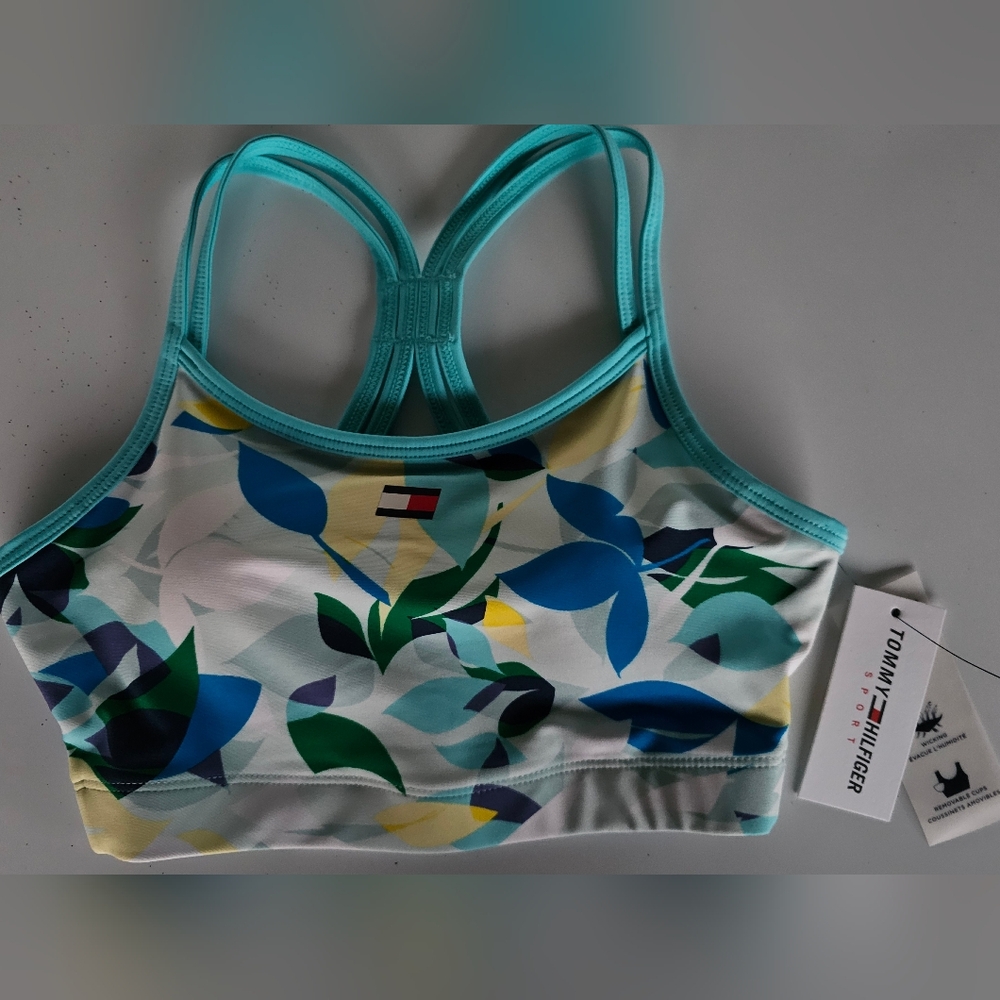 Tommy Hilfiger Sports Bra XS NWT - Picture 2 of 8